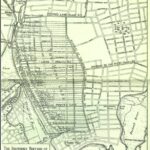 Map of the Southerly Portion of the Neck in the 17th Century showing houses standing on the home lots 1650.