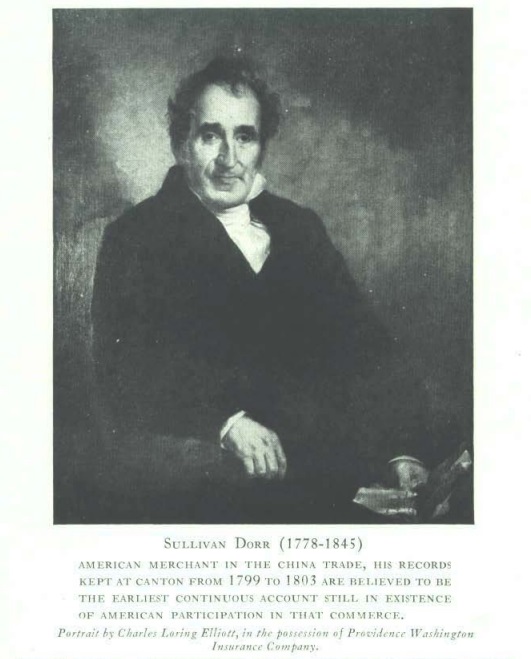 Portrait of Sullivan Dorr, American Merchant in the China Trade.