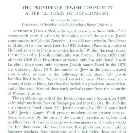 First page of the article