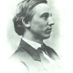 Photo of Elisha Benjamin Andrews as he appeared in the Brown class album of 1870