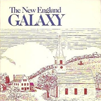 Cover of the periodical New-England Galaxy