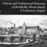 Cover of the report, featuring Granite Mills, Pascoag, R.I.