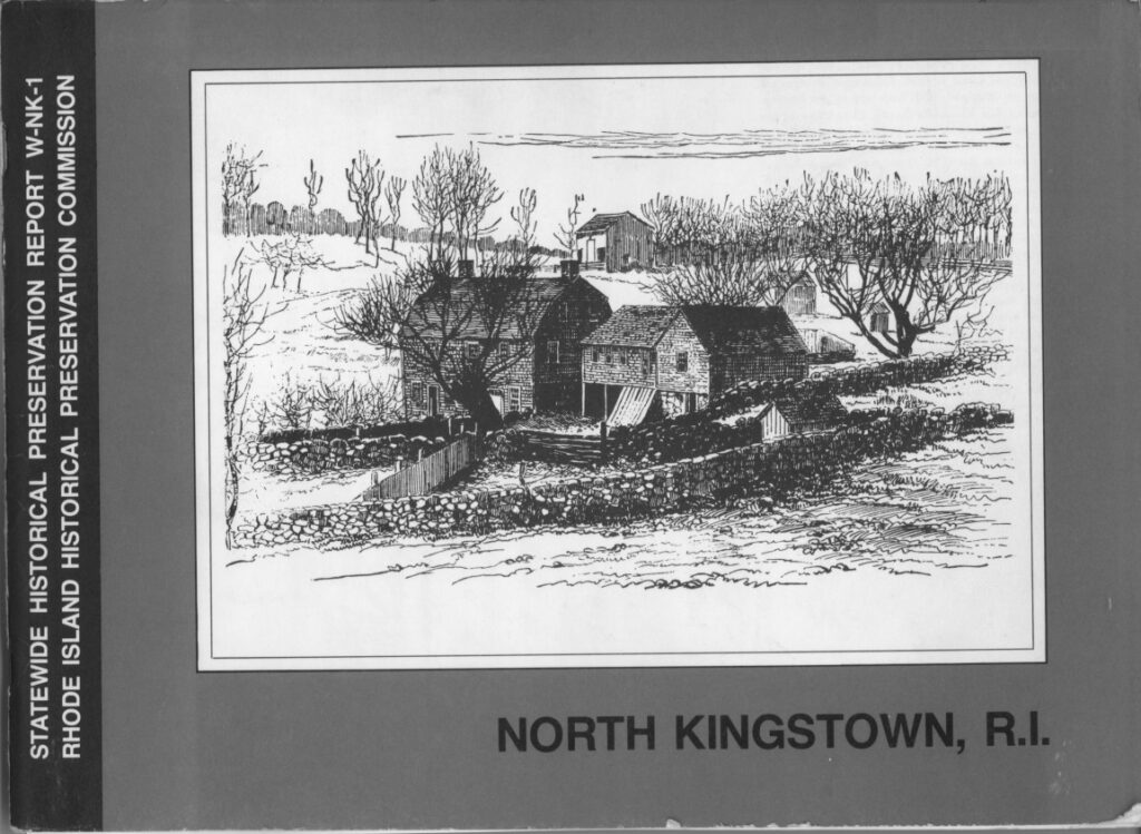 Cover of the Report, featuring an illustration of Gilbert Stuart's Birthplace.