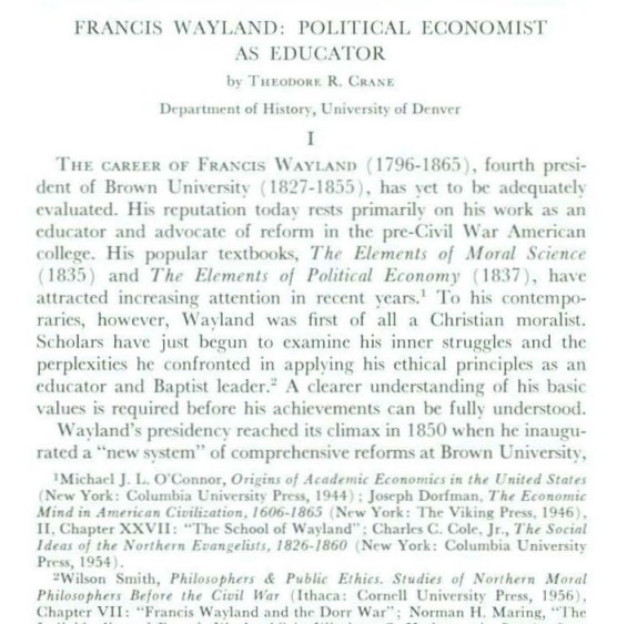 First page of the 2-part article