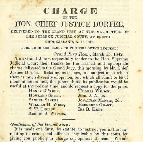 First page of the book