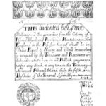 Indented bill of 2 shillings and 6 pence issued by the Colony of Rhode Island.