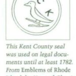 This Kent County seal was used on legal documents until at least 1782.