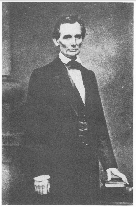 Portrait of Abraham Lincoln.