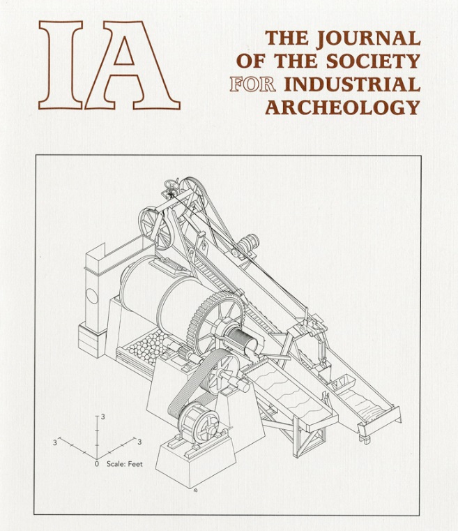 Cover of the Journal of the Society for Industrial Archeology