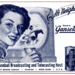 Narragansett Beer Ad from 1950 Red Sox Program.
