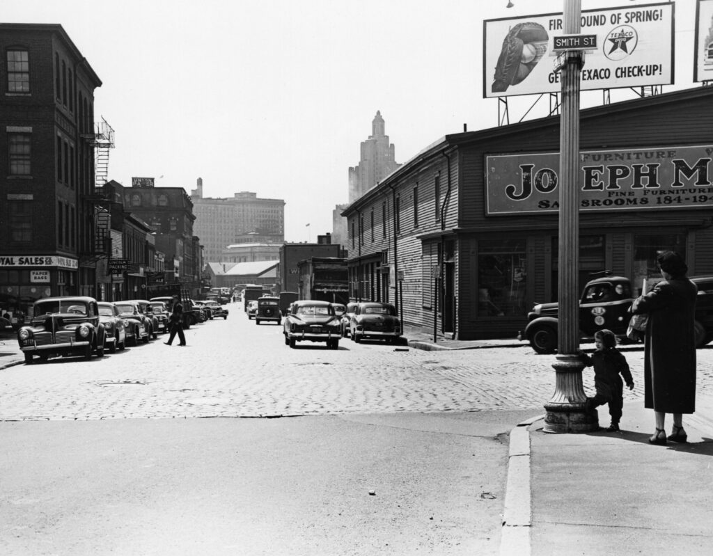 Photo of a street in Downtown Providence