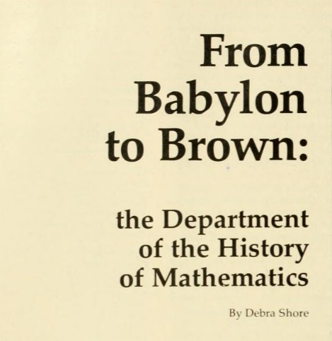 Title page of the article