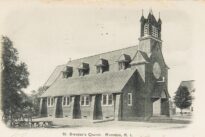 Illustration of the exterior of Saint Brendan Church