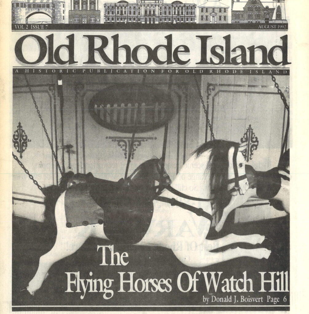 Cover of Old Rhode Island v.2 August 1992