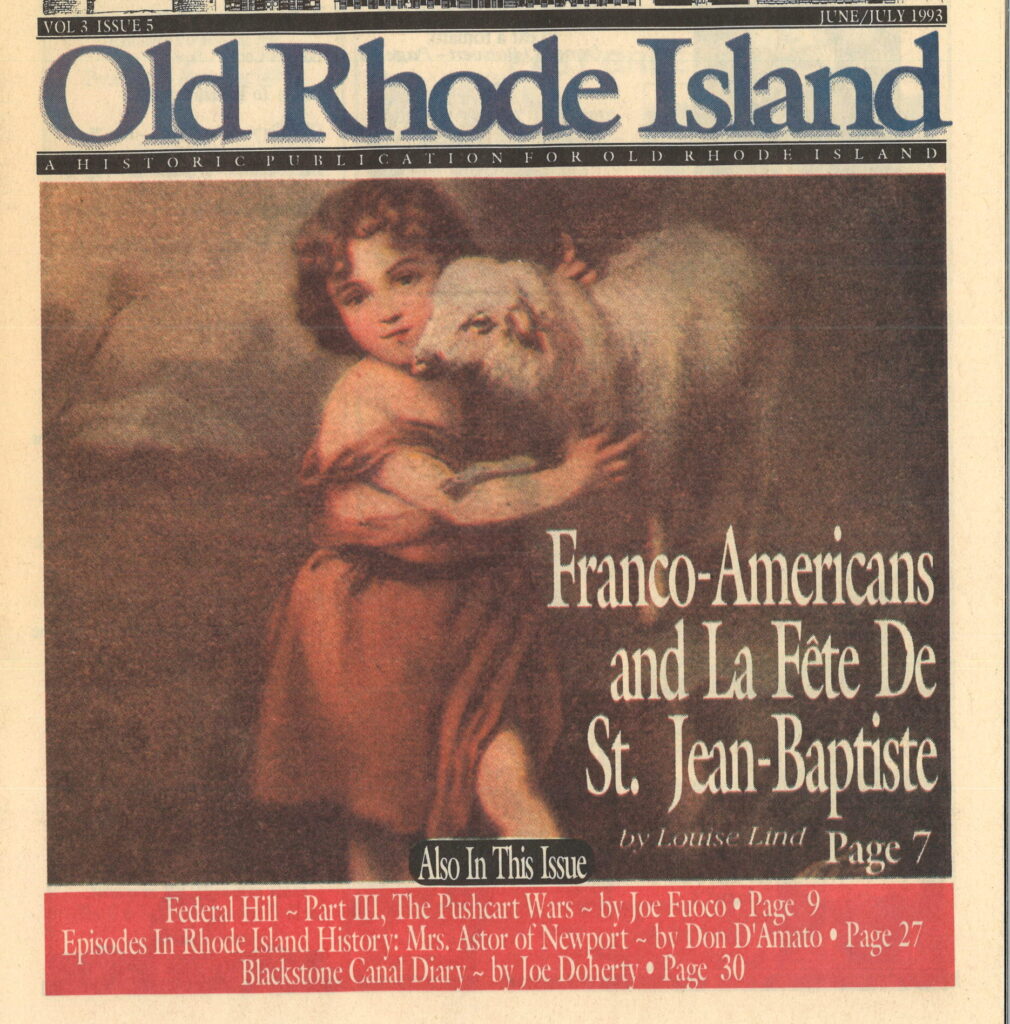 Cover of Old Rhode Island v.2 June/July 1993
