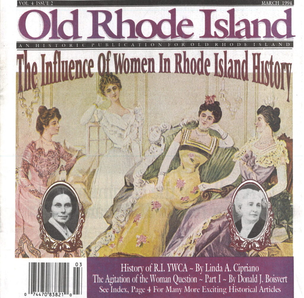 Cover of Old Rhode Island v.4 March 1994