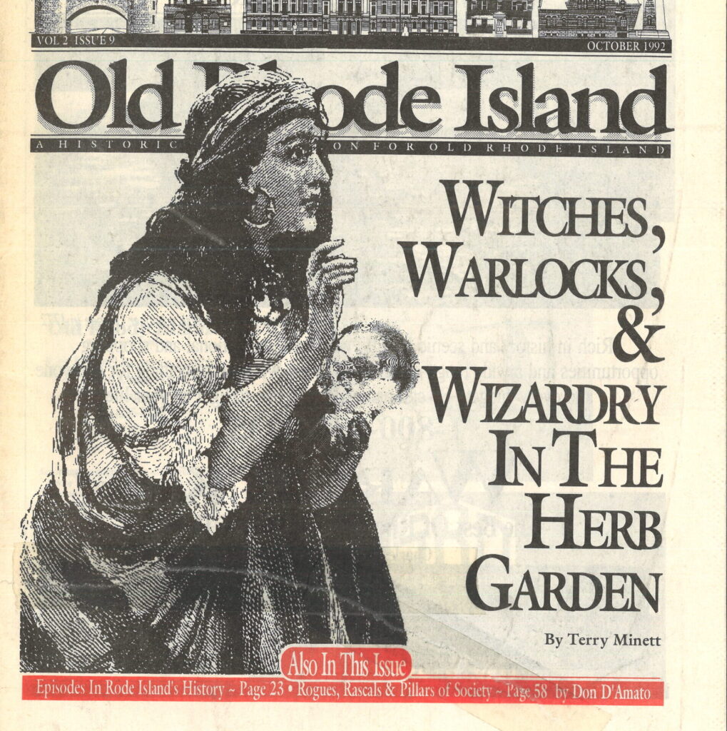 Cover of Old Rhode Island v.2 October 1992
