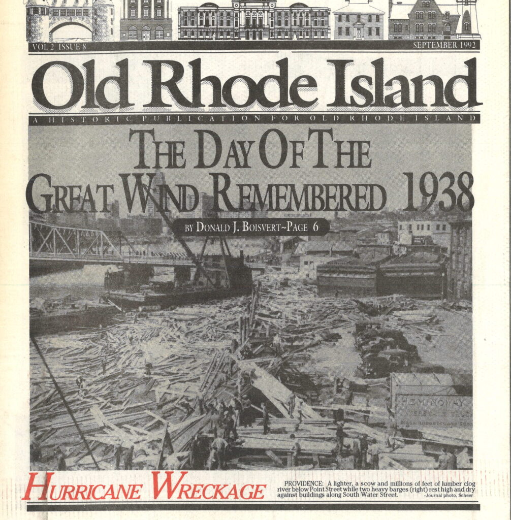 Cover of Old Rhode Island v. 2 September 1992