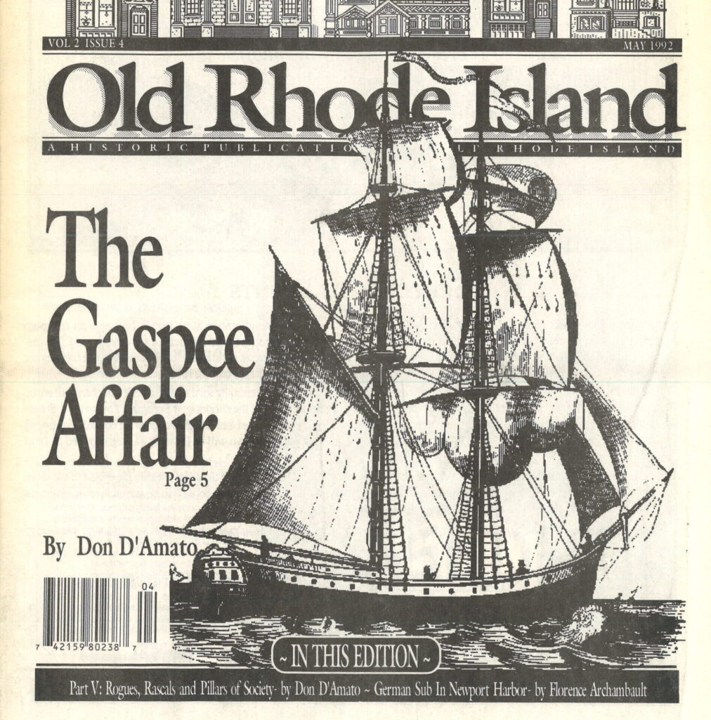 Cover of Old Rhode Island v.2 May 1992