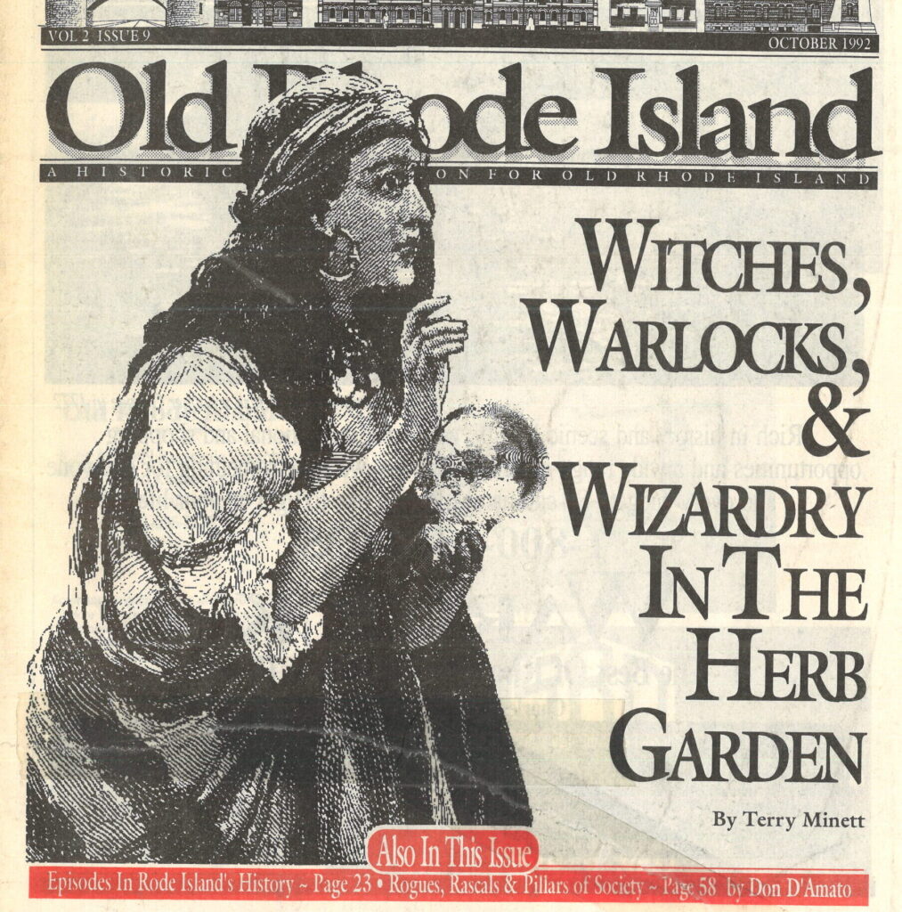 Cover of Old Rhode Island v.2 October 1992