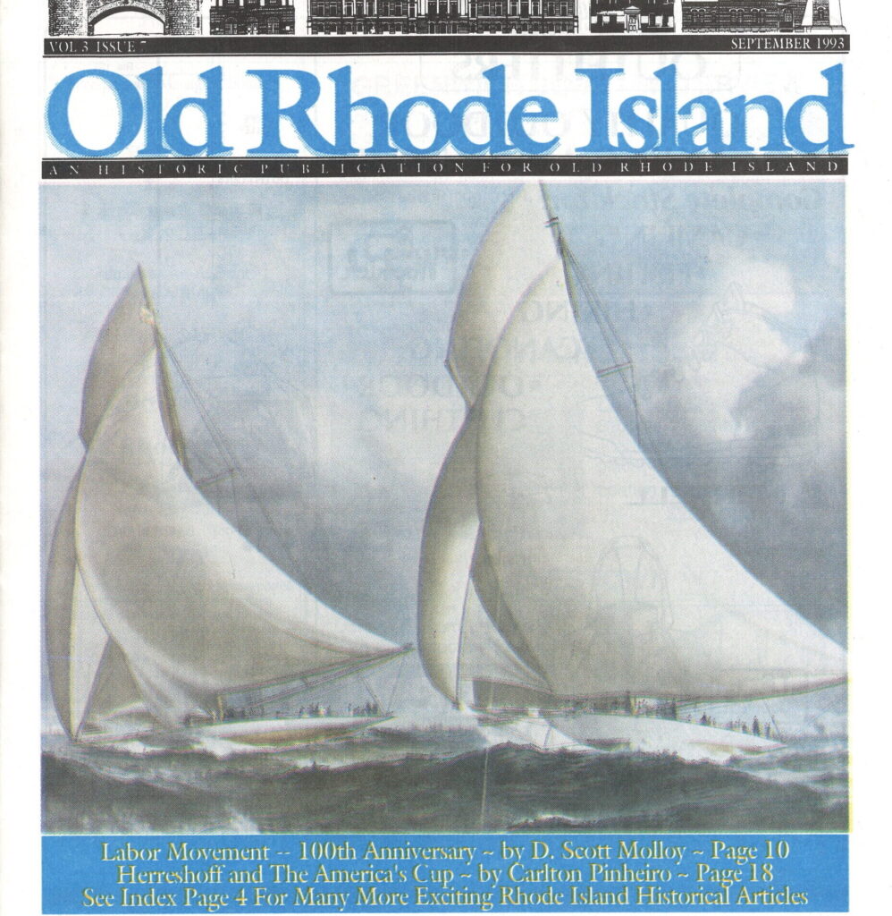 Cover of Old Rhode Island v.3 September 1993