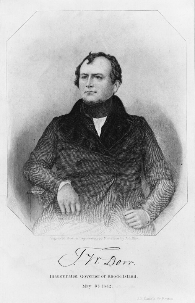 Engraving of Thomas W. Dorr.