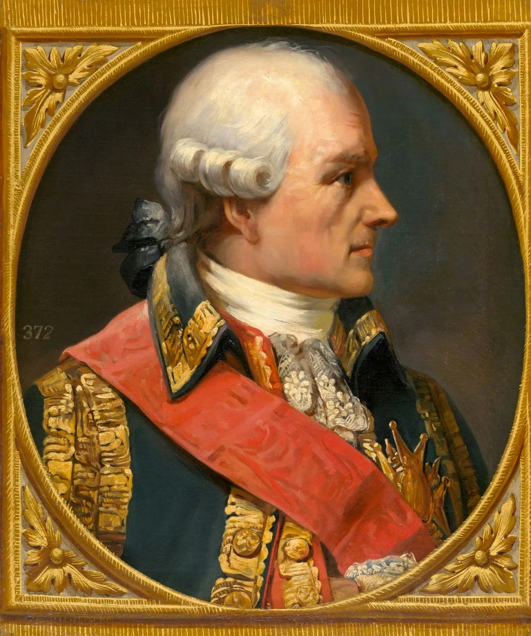 Portrait of Jean Baptiste de Rochambeau by Joseph Desire Court