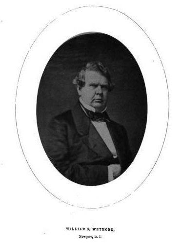 Photo of William Shepard Wetmore, China Trade Merchant and Newport resident.