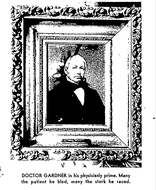 Portrait of Dr. Johnson Gardner