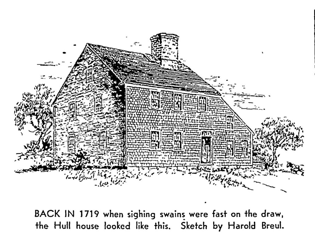 Sketch of Hull House from the article