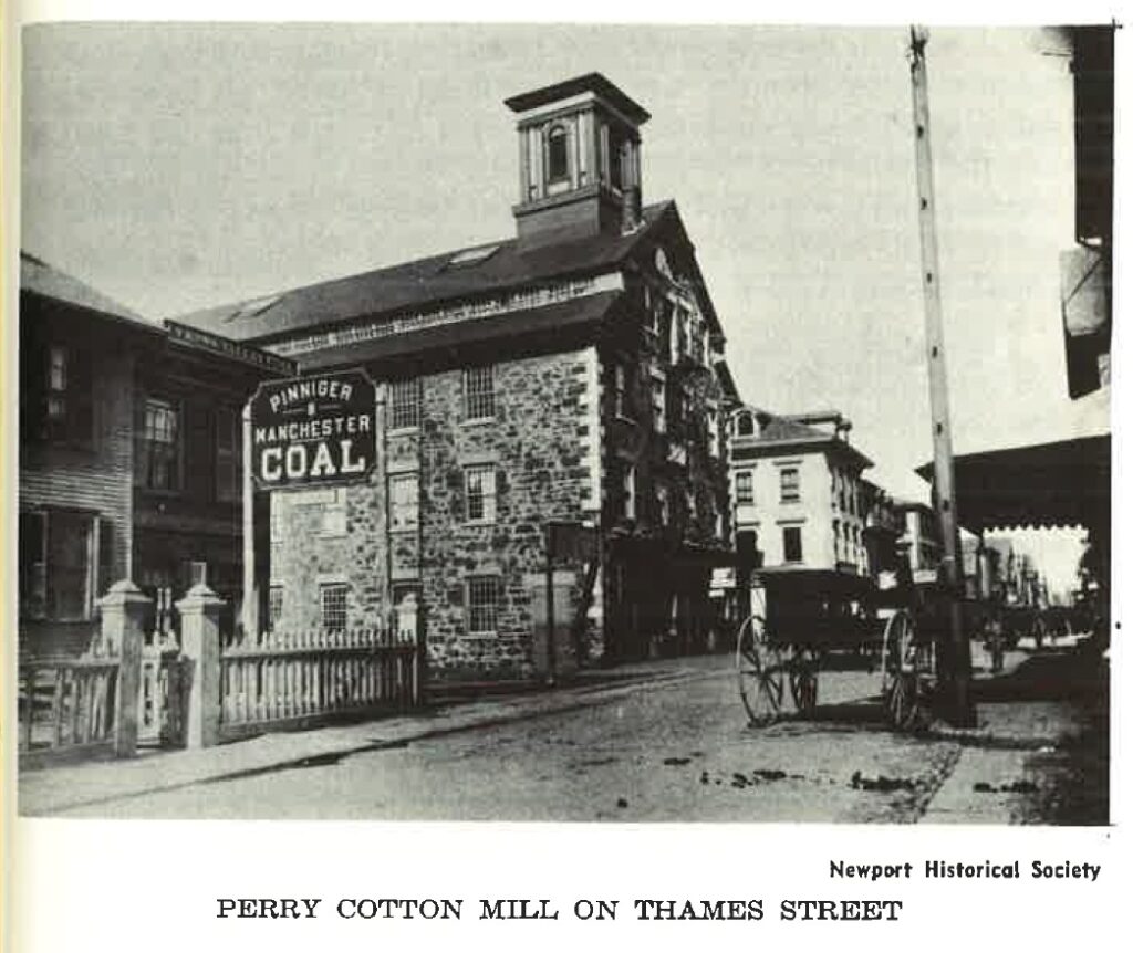 Image of Perry Cotton Mill from the article