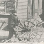 Image of a man and a cart taken from the article.