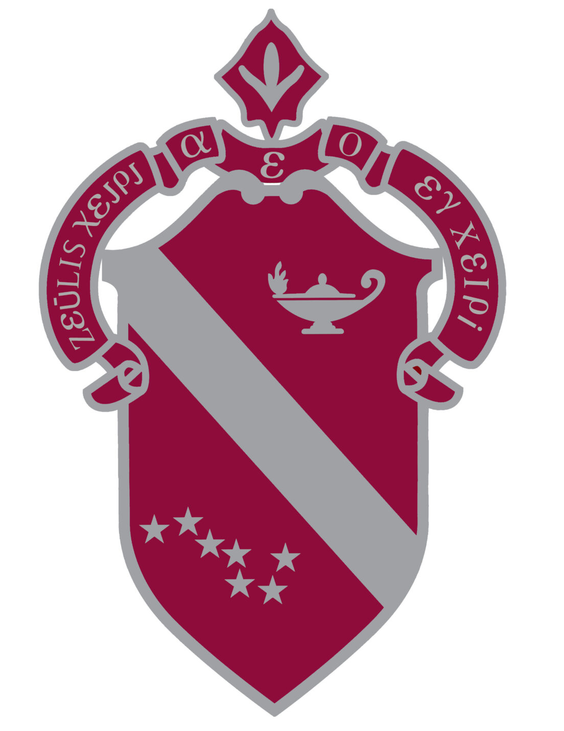 Alpha Phi crest.