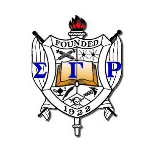 Sigma Gamma Rho Sorority crest.