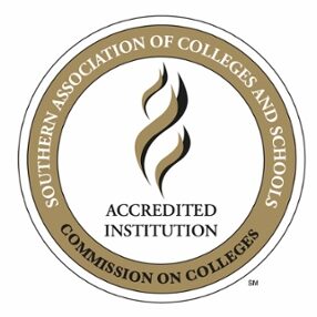Southern Association of Colleges and schools logo.