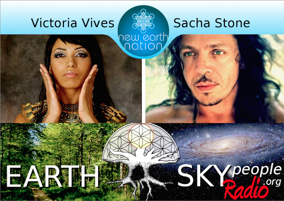 Sacha Stone Interview by Victoria Vives | Earth Sky People Radio