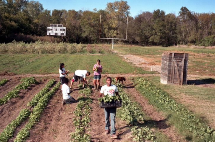 College Turns Its Own Football Field Into An Organic Farm & Sees Students Transform