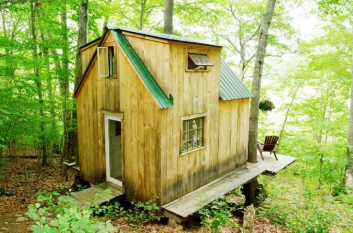 Living Off The Grid: The Story Of One Man Building A Dream Cabin For His Bride
