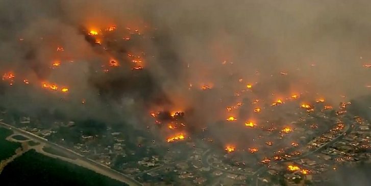 Breaking: 27,000 Forced to Flee as ‘Out of Control’ California Fire Explodes