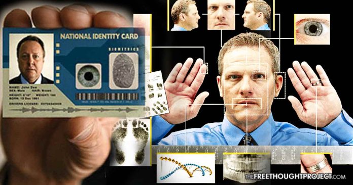 Congress Quietly Pushing Bill to Require National Biometric ID for ‘ALL Americans’