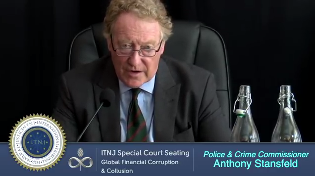 Police & Crime Commissioner Anthony Stansfeld Speaks on Global Financial Corruption & Collusion