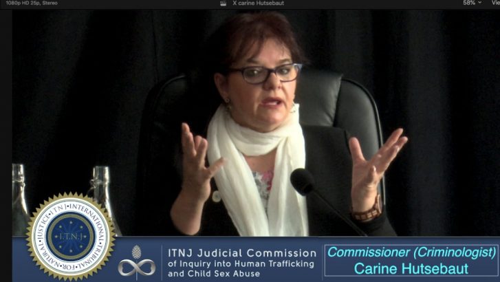 Commissioner & Criminologist Carine Hutsebaut Breaks Down the Criminal Psychology of the Illuminati  (ITNJ Seating)