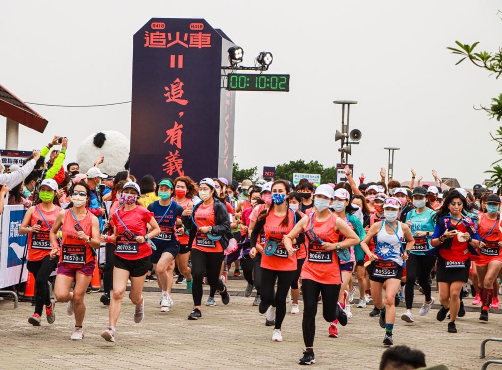 選手為馬拉松活動奮力爭取佳績。(圖/新北觀光局)