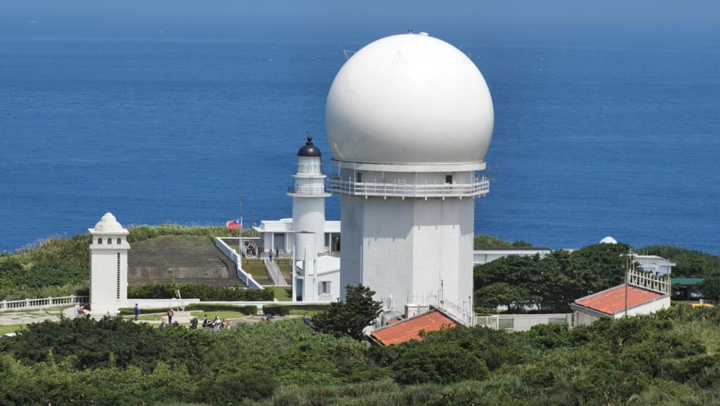 更新後的三貂角雷達 更新後的三貂角雷達