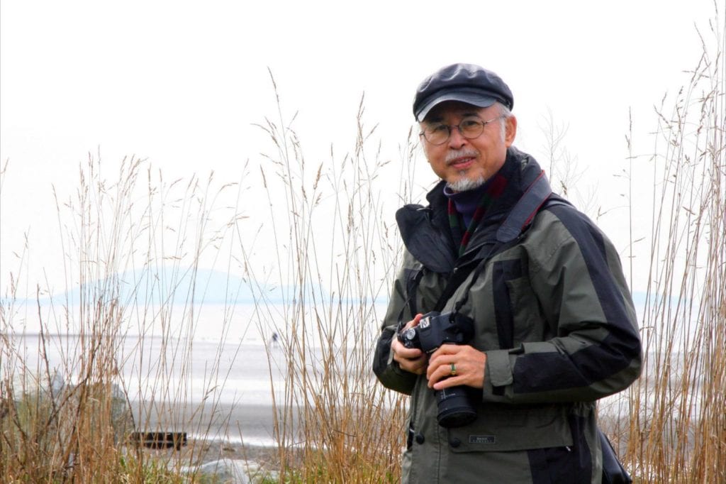 臺灣旅加知名油畫家廖武藏，在創作天地展現非凡的創意。