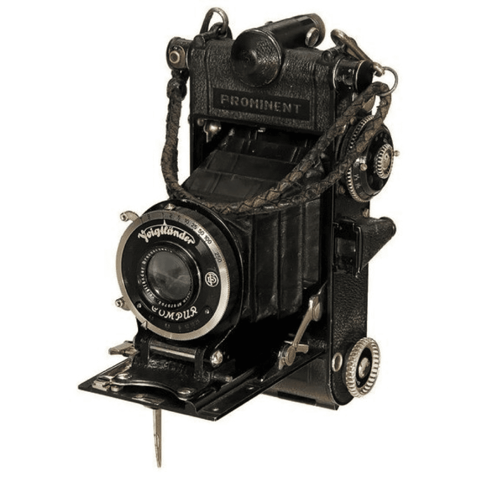 1932 Voigtlander Promint 第一台自動豎立相機