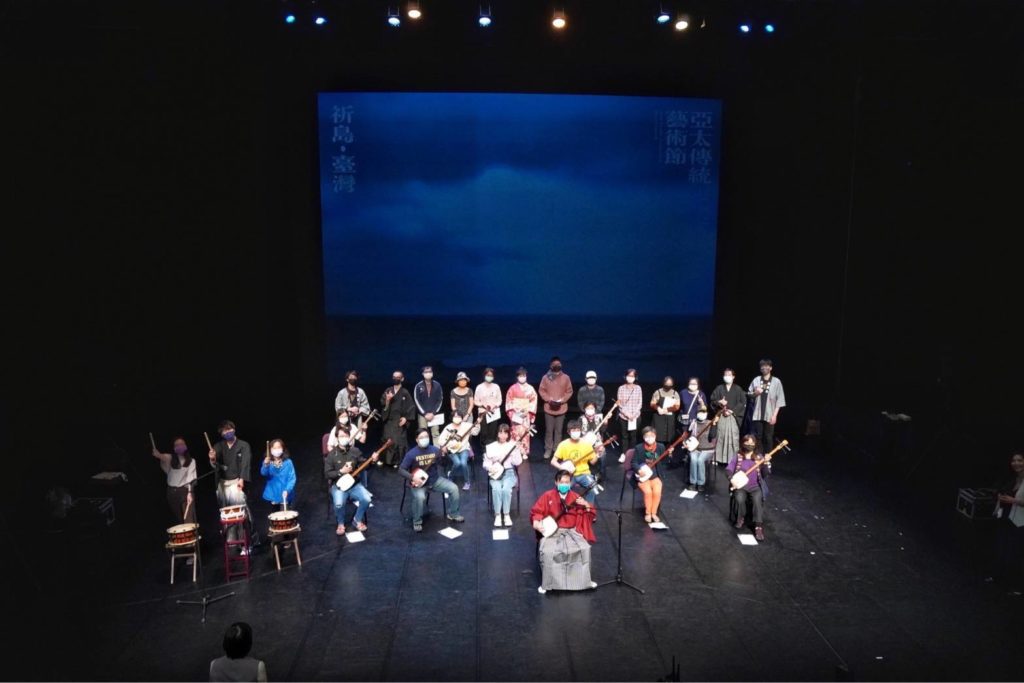 「祈島‧臺灣－2021亞太傳統藝術節」於臺灣戲曲中心小表演廳辦理的四場暖身活動，場場額滿。