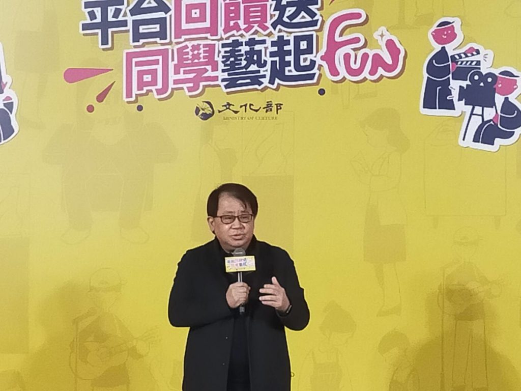 國家表演藝術中心董事長朱宗慶認為,把藝文市場的餅做大是政策落實與推動的重大關鍵。(記者 辛澎祥/攝)