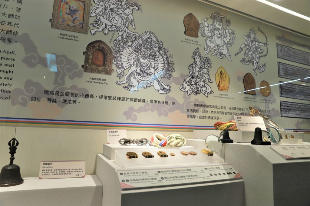 「章嘉大師紀念堂」常設展展品難得一見