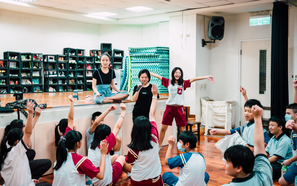 立人國中藝術進校_阮劇團(課程側拍)。攝影陳建豪